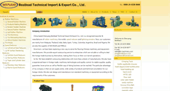 Desktop Screenshot of bl-machinery.com